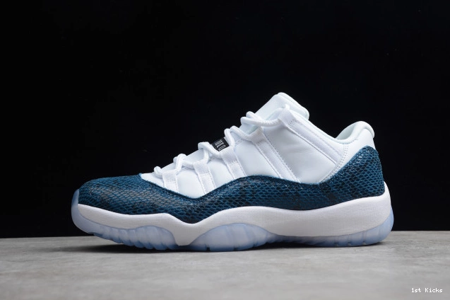 CD6846-102 11 Snakeskin Air Jordan Navy Low Blue 0714